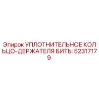 52317179 УПЛОТНИТЕЛЬНОЕ КОЛЬЦО-ДЕРЖАТЕЛЯ БИТЫ Epiroc