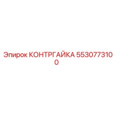 5530773100 КОНТРГАЙКА Epiroc