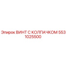 5531025500 ВИНТ С КОЛПАЧКОМ Epiroc