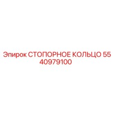 5540979100 СТОПОРНОЕ КОЛЬЦО Epiroc
