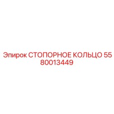 5580013449 СТОПОРНОЕ КОЛЬЦО Epiroc