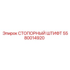 5580014920 СТОПОРНЫЙ ШТИФТ (Epiroc)