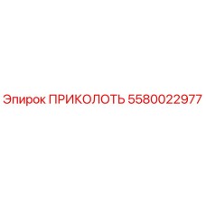 5580022977 ПРИКОЛОТЬ Epiroc