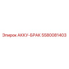 5580081403 АККУ-БРАК | Epiroc