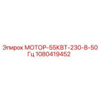 1080419452 МОТОР-55КВТ-230-В-50Гц Эпирок