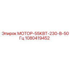 1080419452 МОТОР-55КВТ-230-В-50Гц Эпирок