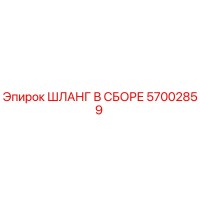 57002859 ШЛАНГ В СБОРЕ Epiroc