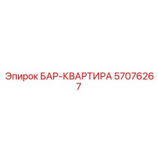 57076267 БАР-КВАРТИРА Epiroc