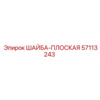 57113243 ШАЙБА-ПЛОСКАЯ от Epiroc