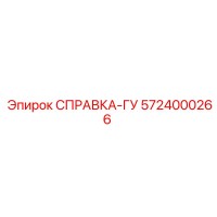 5724000266 СПРАВКА-ГУ Epiroc