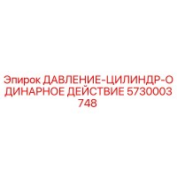 5730003748 ДАВЛЕНИЕ-ЦИЛИНДР-ОДИНАРНОЕ ДЕЙСТВИЕ Epiroc