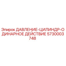 5730003748 ДАВЛЕНИЕ-ЦИЛИНДР-ОДИНАРНОЕ ДЕЙСТВИЕ Epiroc