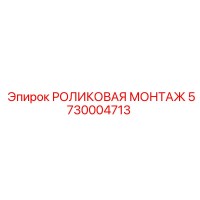 5730004713 РОЛИКОВАЯ МОНТАЖ Epiroc