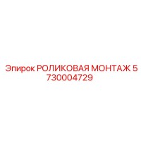 5730004729 РОЛИКОВАЯ МОНТАЖ Epiroc