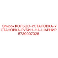 5730007028 КОЛЬЦО-УСТАНОВКА-УСТАНОВКА-РУБИН-НА-ШАРНИР Epiroc