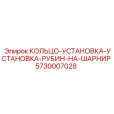5730007028 КОЛЬЦО-УСТАНОВКА-УСТАНОВКА-РУБИН-НА-ШАРНИР Epiroc