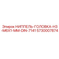 5730007874 НИППЕЛЬ-ГОЛОВКА-H3-M6X1-MM-DIN-7141 Epiroc