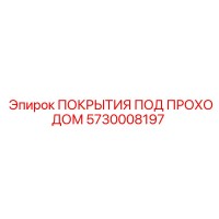 5730008197 ПОКРЫТИЯ ПОД ПРОХОДОМ Epiroc