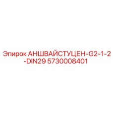 5730008401 АНШВАЙСТУЦЕН-G2-1-2-DIN29 Epiroc