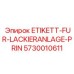 5730010611 ETIKETT-FUR-LACKIERANLAGE-PRIN by Epiroc