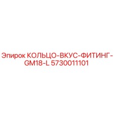 5730011101 КОЛЬЦО-ВКУС-ФИТИНГ-GM18-L Epiroc
