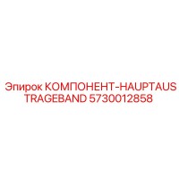 5730012858 КОМПОНЕНТ-HAUPTAUSTRAGEBAND Epiroc