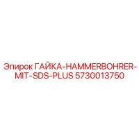 5730013750 ГАЙКА-HAMMERBOHRER-MIT-SDS-PLUS Epiroc
