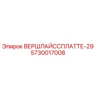 5730017008 ВЕРШЛАЙССПЛАТТЕ-29 Epiroc