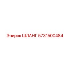 5731500484 ШЛАНГ Epiroc
