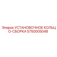 5750005048 УСТАНОВОЧНОЕ КОЛЬЦО-СБОРКА Epiroc
