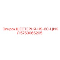 5750065205 ШЕСТЕРНЯ-HS-60-ЦИКЛ Epiroc