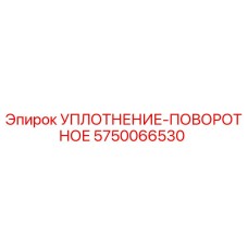 5750066530 УПЛОТНЕНИЕ ПОВОРОТНОЕ Epiroc