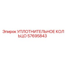 57695843 УПЛОТНИТЕЛЬНОЕ КОЛЬЦО Epiroc