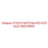 58024993 УПЛОТНИТЕЛЬНОЕ КОЛЬЦО Epiroc