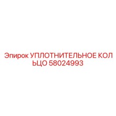 58024993 УПЛОТНИТЕЛЬНОЕ КОЛЬЦО Epiroc