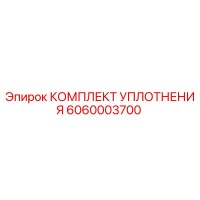 6060003700 КОМПЛЕКТ УПЛОТНЕНИЯ Epiroc