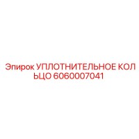 6060007041 УПЛОТНИТЕЛЬНОЕ КОЛЬЦО Epiroc