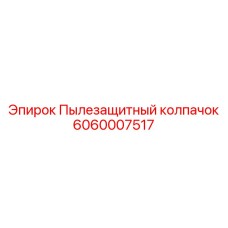 6060007517 Пылезащитный колпачок Epiroc