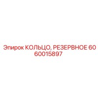 6060015897 КОЛЬЦО РЕЗЕРВНОЕ Epiroc