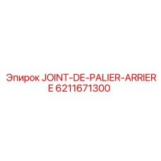 6211671300 JOINT-DE-PALIER-ARRIERE Epiroc