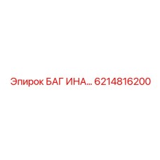 6214816200 БАГ ИНА Epiroc