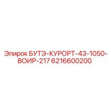 6216600200 БУТЭ-КУРОРТ-43-1050-ВОИР-217 Epiroc