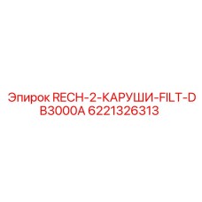 6221326313 RECH-2-КАРУШИ-FILT-DB3000A Epiroc