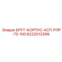 6222013399 БРУТ-КОРПУС-АСП-РЛР-75-100 Epiroc