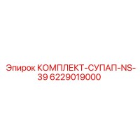 6229019000 КОМПЛЕКТ-СУПАП-NS-39 Epiroc