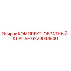 Гидравлический обратный клапан Epiroc арт. 6229044800