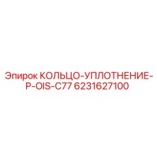 6231627100 КОЛЬЦО-УПЛОТНЕНИЕ-P-OIS-C77 Epiroc