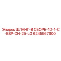 6245567900 ШЛАНГ-В СБОРЕ-1D-1-C-BSP-DN-25-LG Эпирок