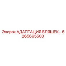6265695500 АДАПТАЦИЯ БЛЯШЕК… Epiroc