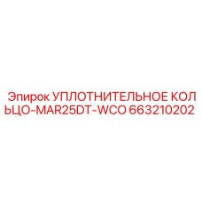 663210202 УПЛОТНИТЕЛЬНОЕ КОЛЬЦО-MAR25DT-WCO Epiroc